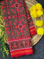 Navratna-Manekchowk Design Handwoven Patola Silk Saree