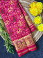 Narikunj Traditional Design Handwoven Patola Silk Saree
