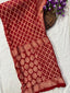 Georgette Bandhej Saree