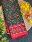 Green Navratna Design Handwoven Patola Silk Saree