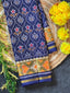 Flower Design Handwoven Patola Silk Saree
