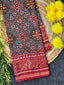 Shaded Navratna Traditional Design Handwoven Patola Silk Saree