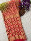 Georgette Bandhej Saree