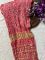 Gaji Silk Bandhej Saree