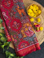 Multi Motif With Multi Color Handwoven Patola Silk Saree
