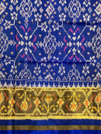 Navratna Traditional Design Handwoven Patola Silk Saree
