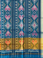 Manekchowk Traditional Design Handwoven Patola Silk Saree
