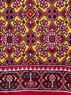 Navratna-Menekchowk Traditional Design Handwoven Patola Silk Saree