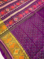 Handwoven Patola Silk Saree Traditional Daliya Bhat