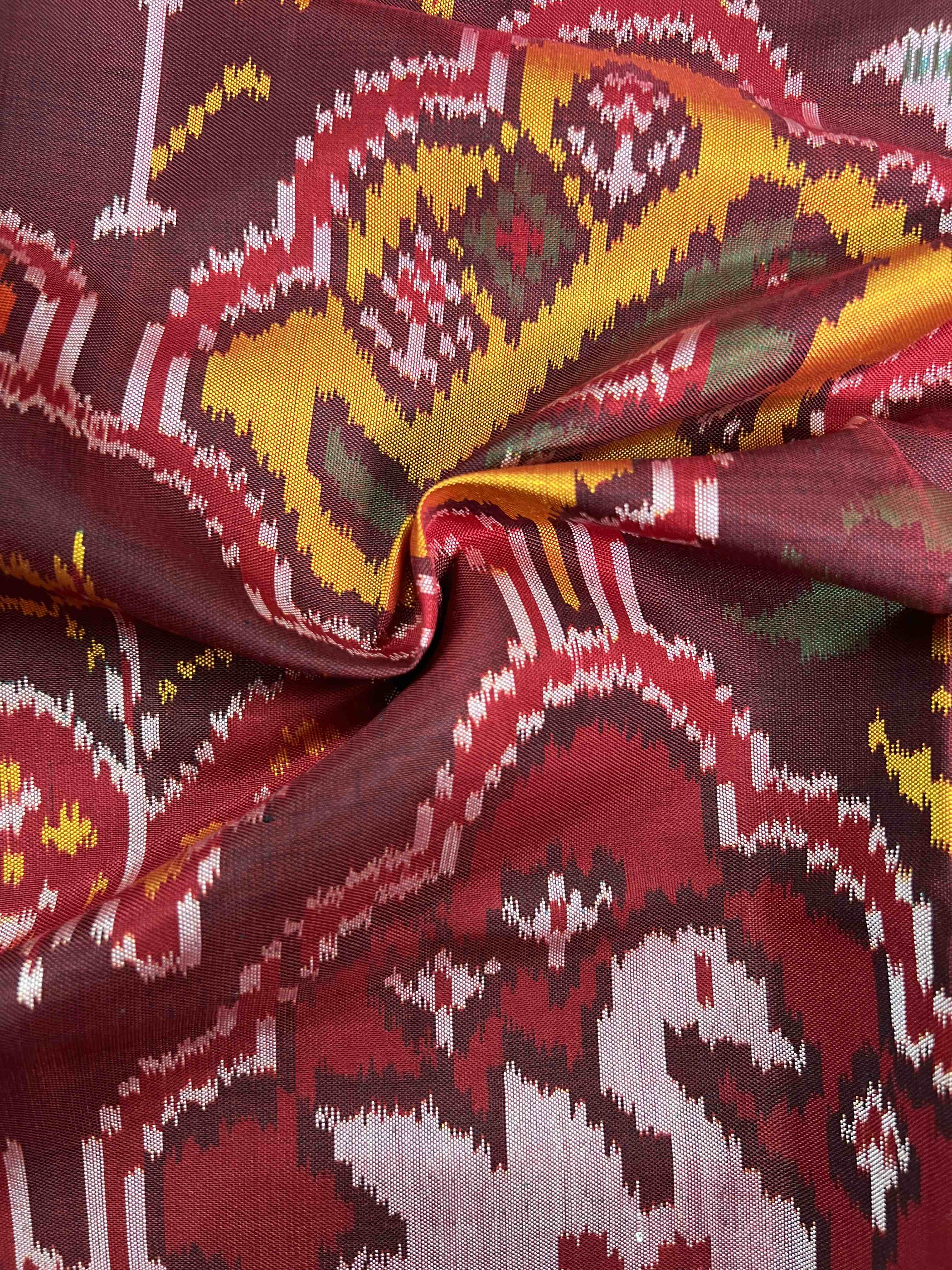 Handwoven Patola Silk Saree Exclusive Multi Color