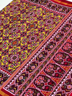 Navratna-Menekchowk Traditional Design Handwoven Patola Silk Saree