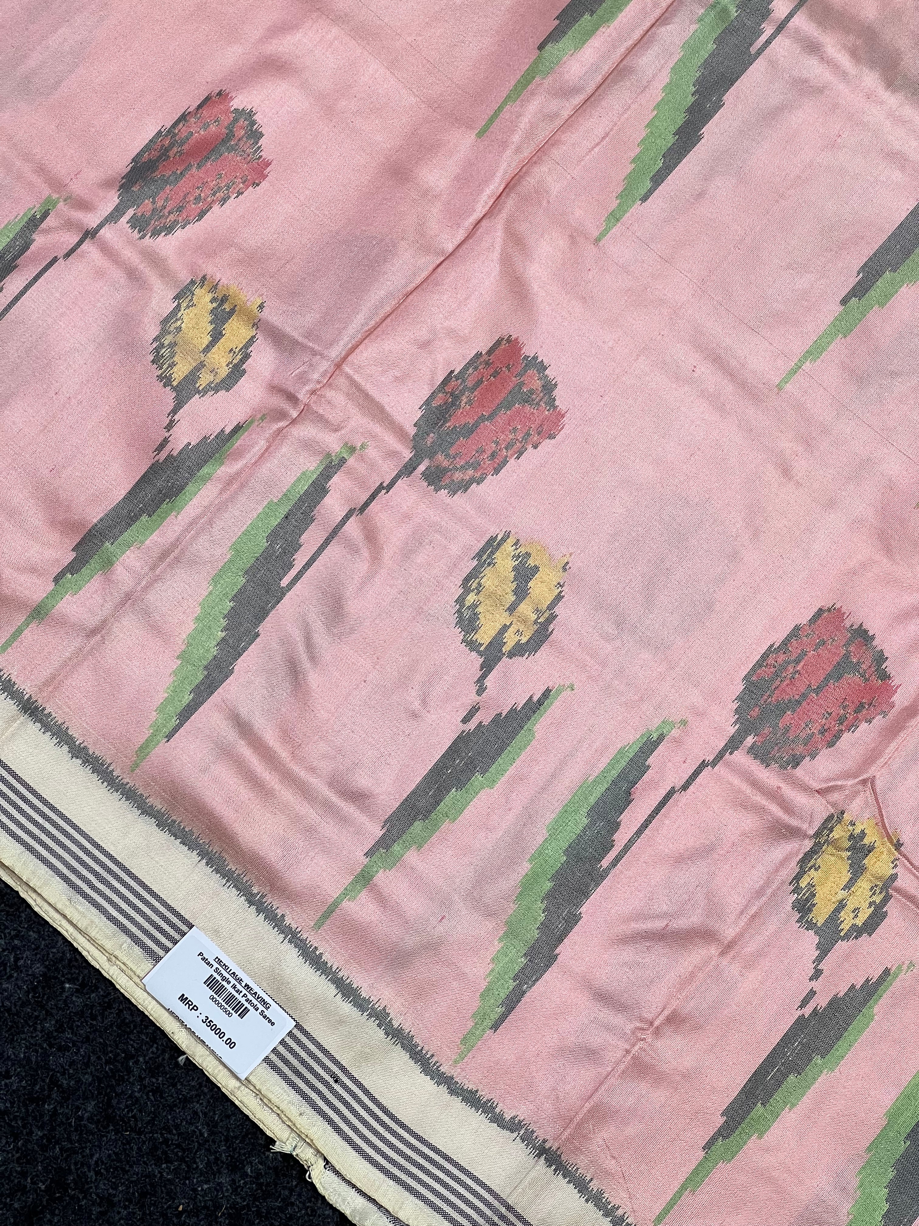 Exclusive Design Handwoven Patola Silk Saree