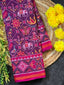 Narikunj Traditional Design Handwoven Patola Silk Saree