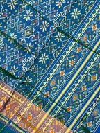 Fusion Design Handwoven Patola Silk Saree