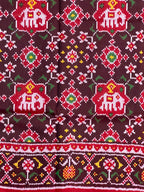 Elephant Design Handwoven Patola Silk Saree