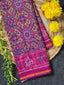 Manekchowk Traditional Design Handwoven Patola Silk Saree