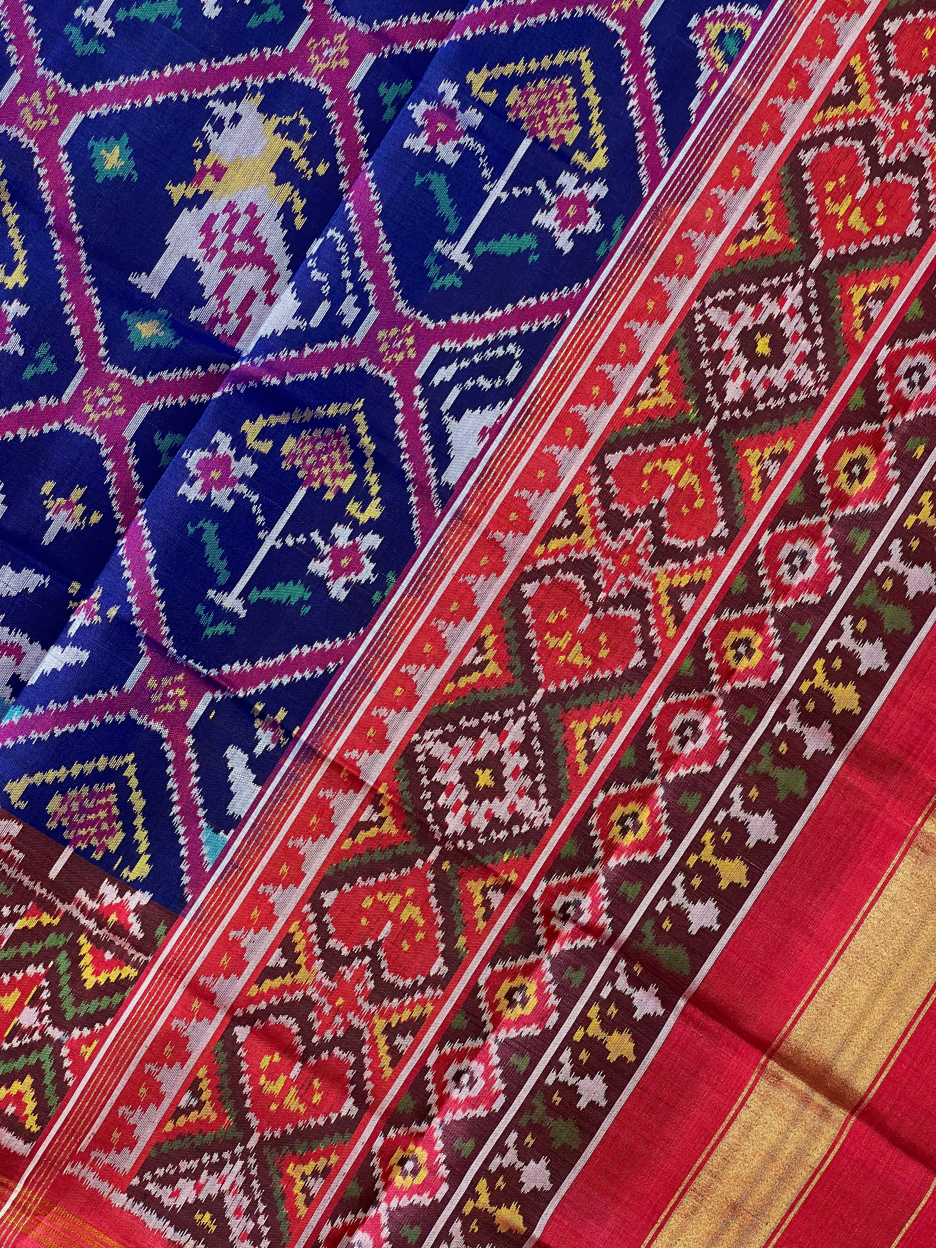Adtala Traditional Design Handwoven Patola Dupatta