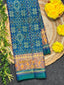 Fusion Design Handwoven Patola Silk Saree