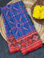 Blue Manekchowk Traditional Design Handwoven Patola Dupatta