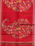 Button-Ful Traditional Design Handwoven Patola Silk Saree