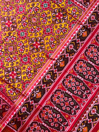 Navratna Traditional Handwoven Patola Silk Saree