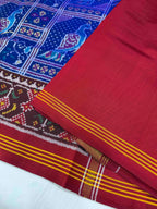 Peacock Motif Exclusive Design Handwoven Patola Silk Saree