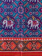 Fusion Design Handwoven Patola Dupatta