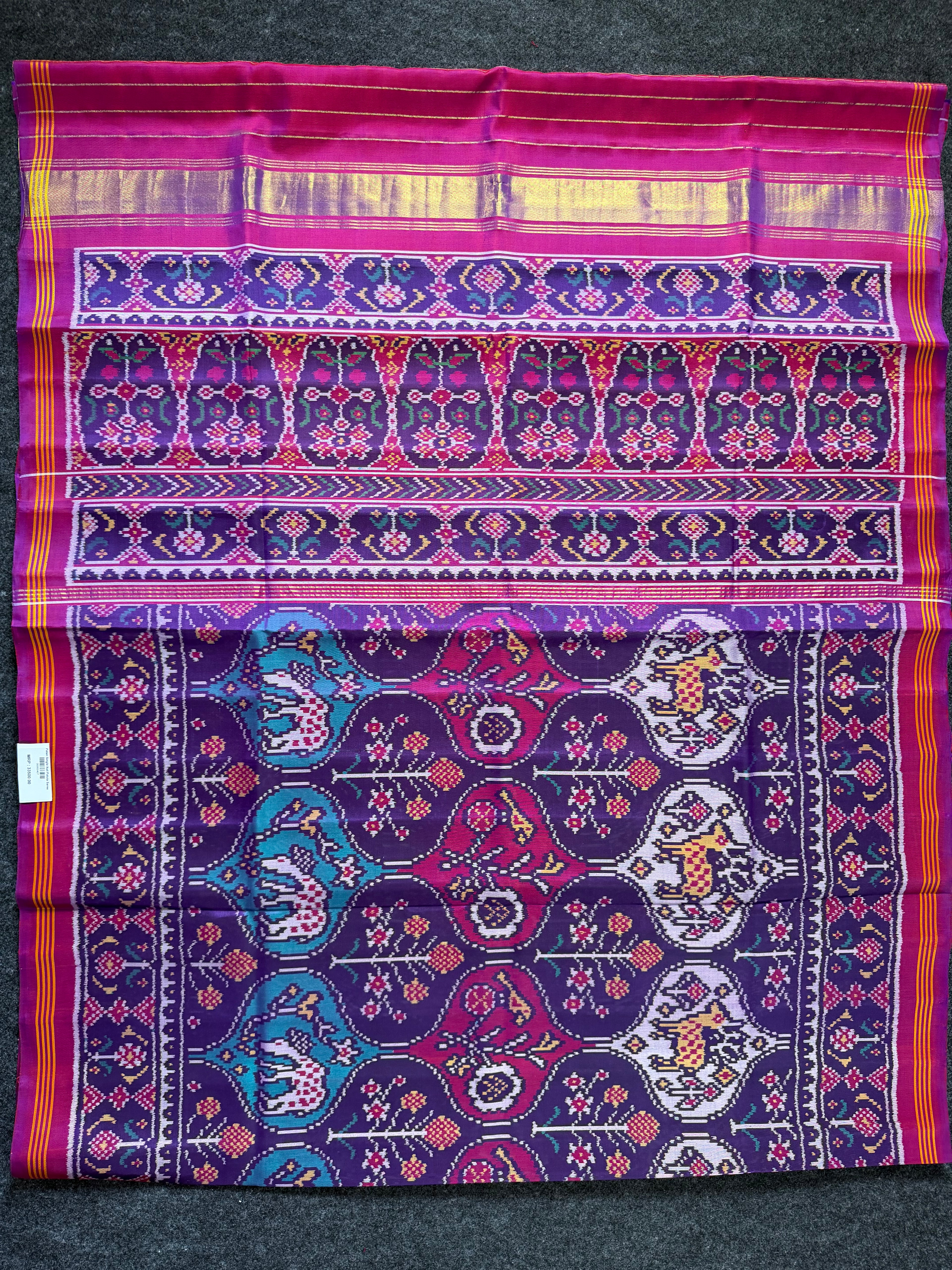 Exclusive Design Handwoven Patola Silk Saree