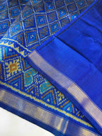 Bandhej Design Handwoven Patola Silk Saree