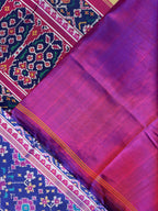 Navratna Traditional Design Handwoven Patola Silk Saree