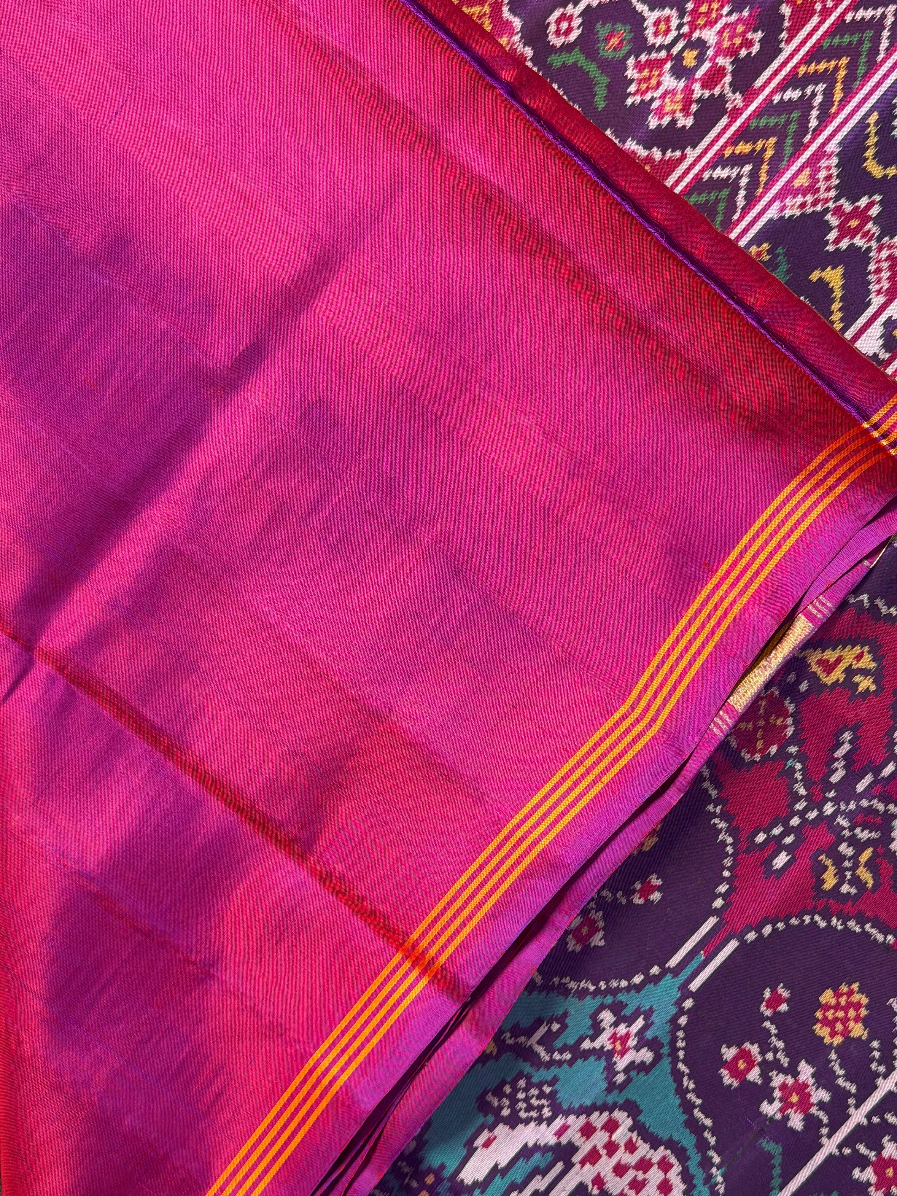 Exclusive Design Handwoven Patola Silk Saree