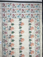 Rose Design Exclusive Handwoven Patola Silk Saree