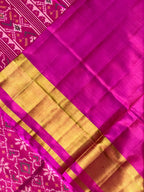 Fusion Design Handwoven Patola Silk Saree