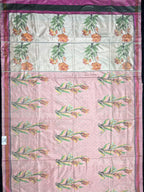 Exclusive Flower Design Handwoven Patola Silk Saree