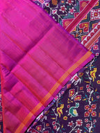 Exclusive Motifs Design Handwoven Patola Silk Saree
