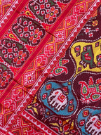 Exclusive Motif Design Handwoven Patola Silk Saree
