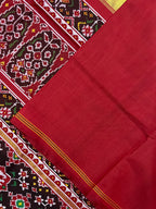Elephant Design Handwoven Patola Silk Saree