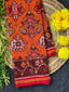 Motifs Traditional Design Handwoven Patola Silk Saree