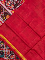 Typical Narikunj Traditional Design Handwoven Patola Silk Saree