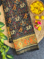 Narikunj Traditional Design Handwoven Patola Silk Saree