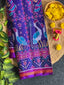 Big Motifs Design Handwoven Patola Silk Saree