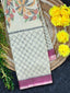 Pink-Off White with Designer Pallu Handwoven Patola Silk Saree