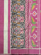 Flower Design Handwoven Patola Silk Saree