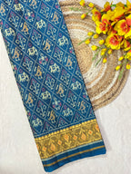 Narikunj Traditional Design Handwoven Patola Silk Saree