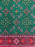 Navratna Traditional Design Handwoven Patola Dupatta
