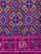 Manekchowk Traditional Design Handwoven Patola Silk Saree