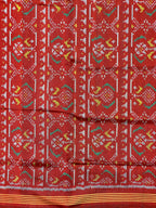 Traditional Design Handwoven Patola Silk Saree