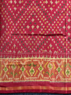Red Color Traditional DesignHandwoven Patola Silk Saree