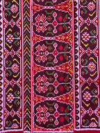 Navratna-Menekchowk Traditional Design Handwoven Patola Silk Saree