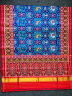 Exclusive Motifs Design Handwoven Patola Silk Saree